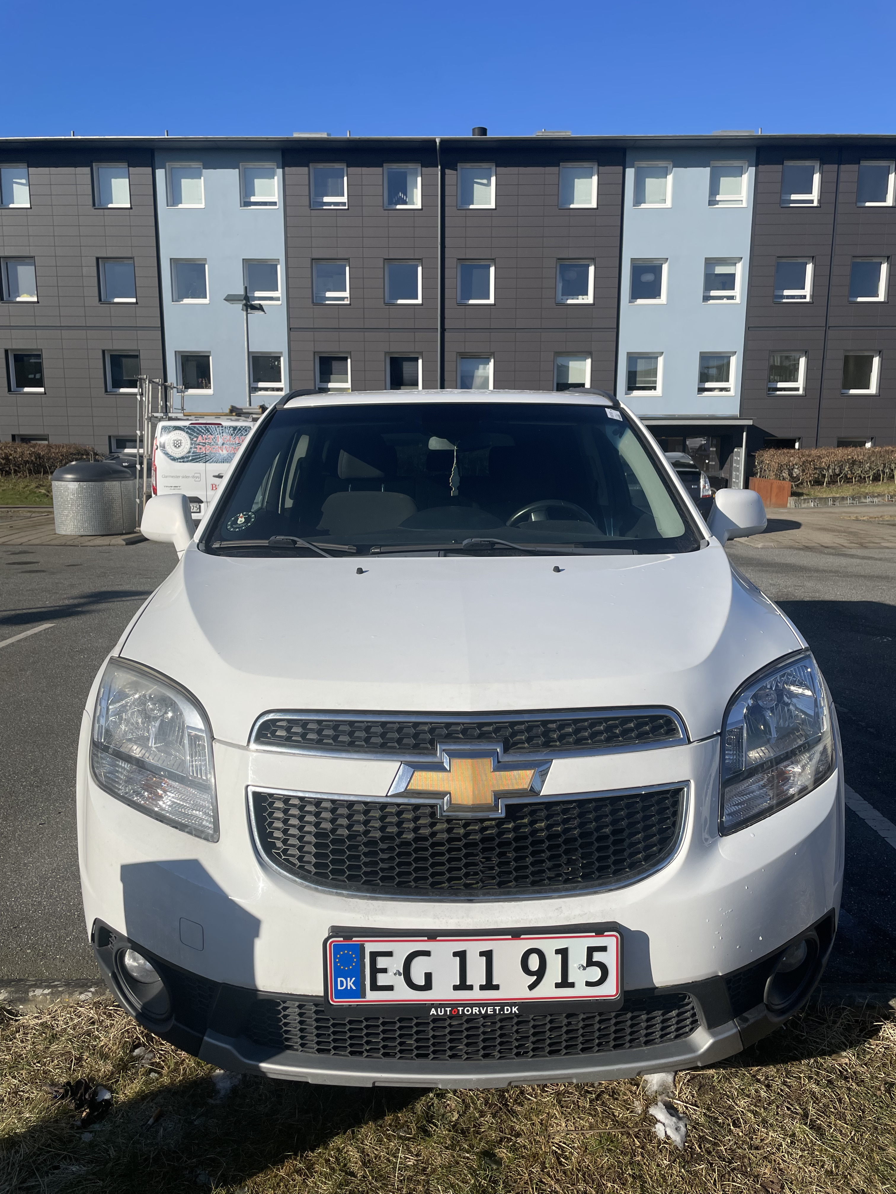 Hvid Chevrolet Orlando fra 2012