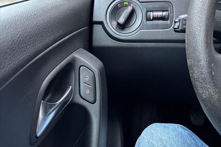 Sort VW Polo fra 2010