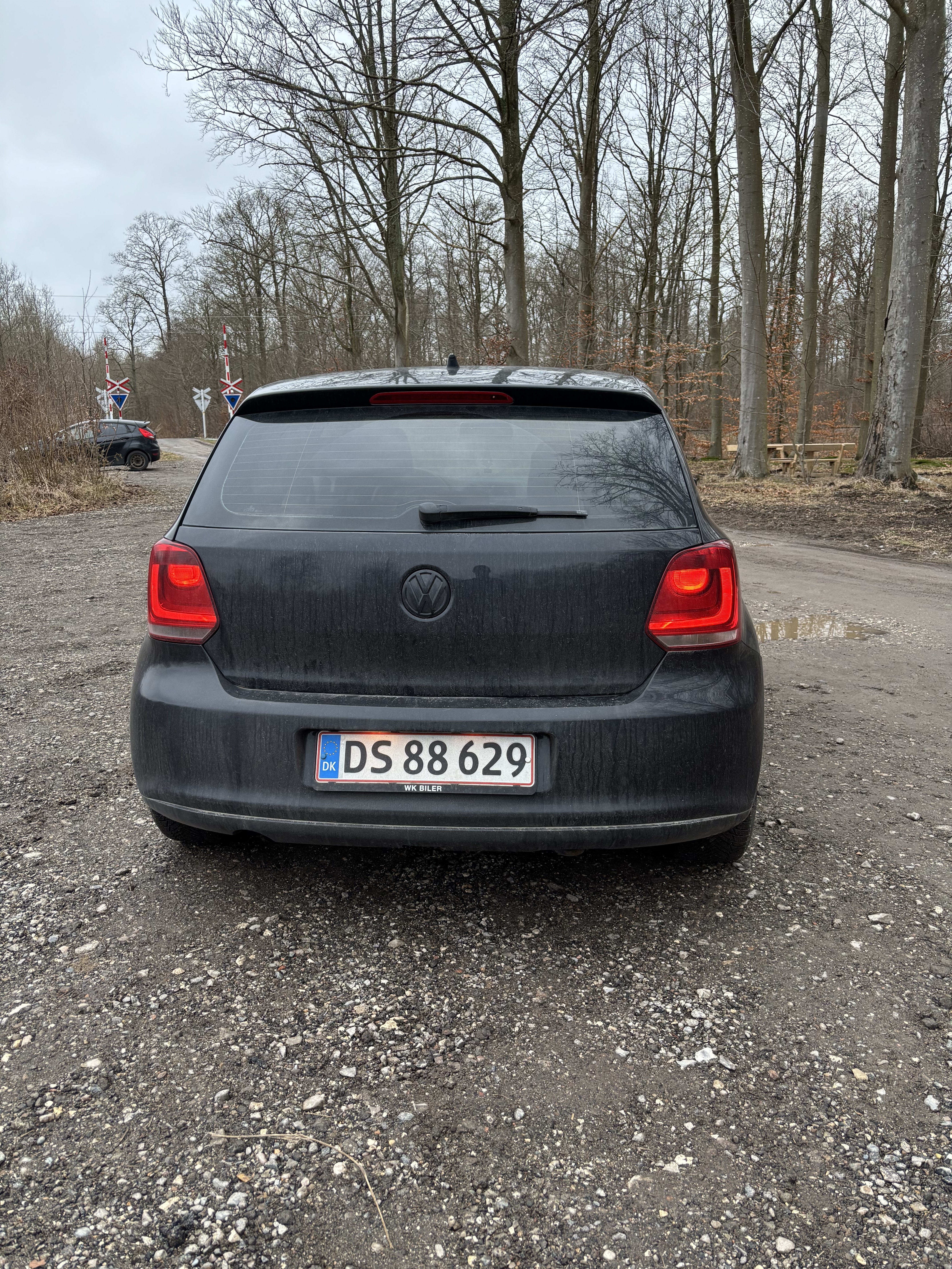 Sort VW Polo fra 2010