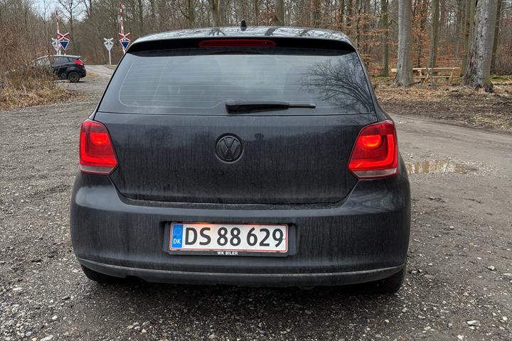 Sort VW Polo fra 2010