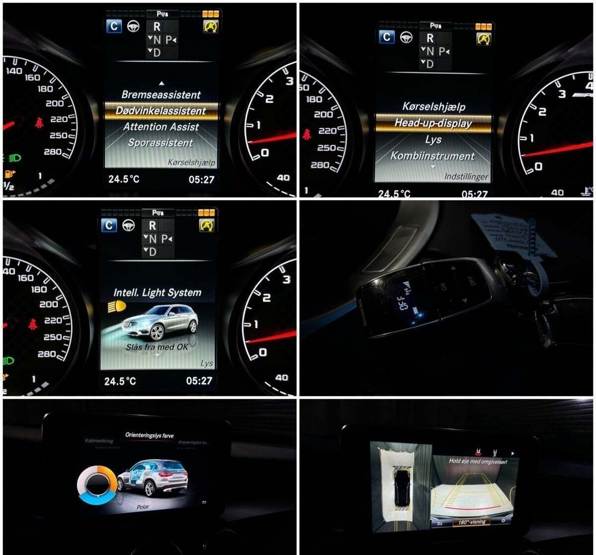 Sort Mercedes GLC43 fra 2017