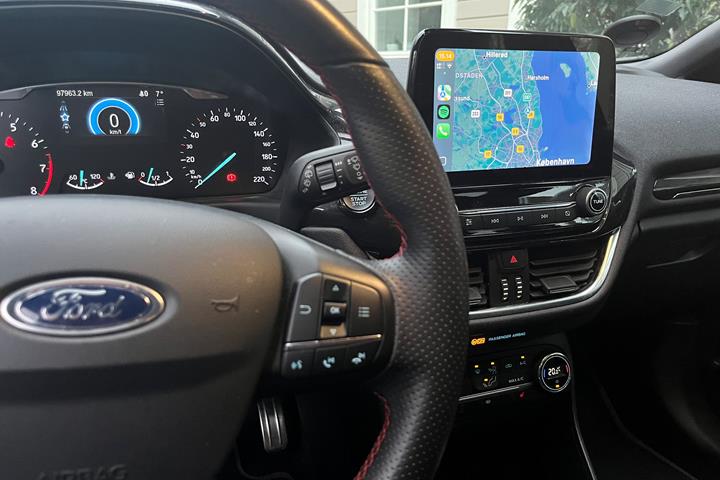Sort Ford Fiesta fra 2019