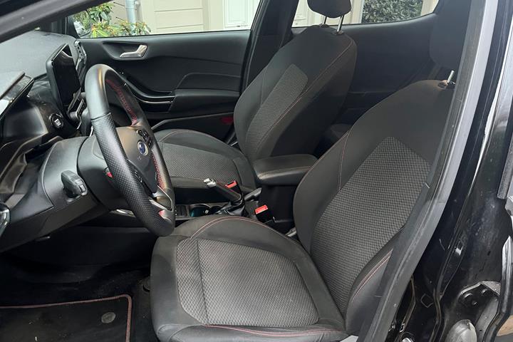 Sort Ford Fiesta fra 2019