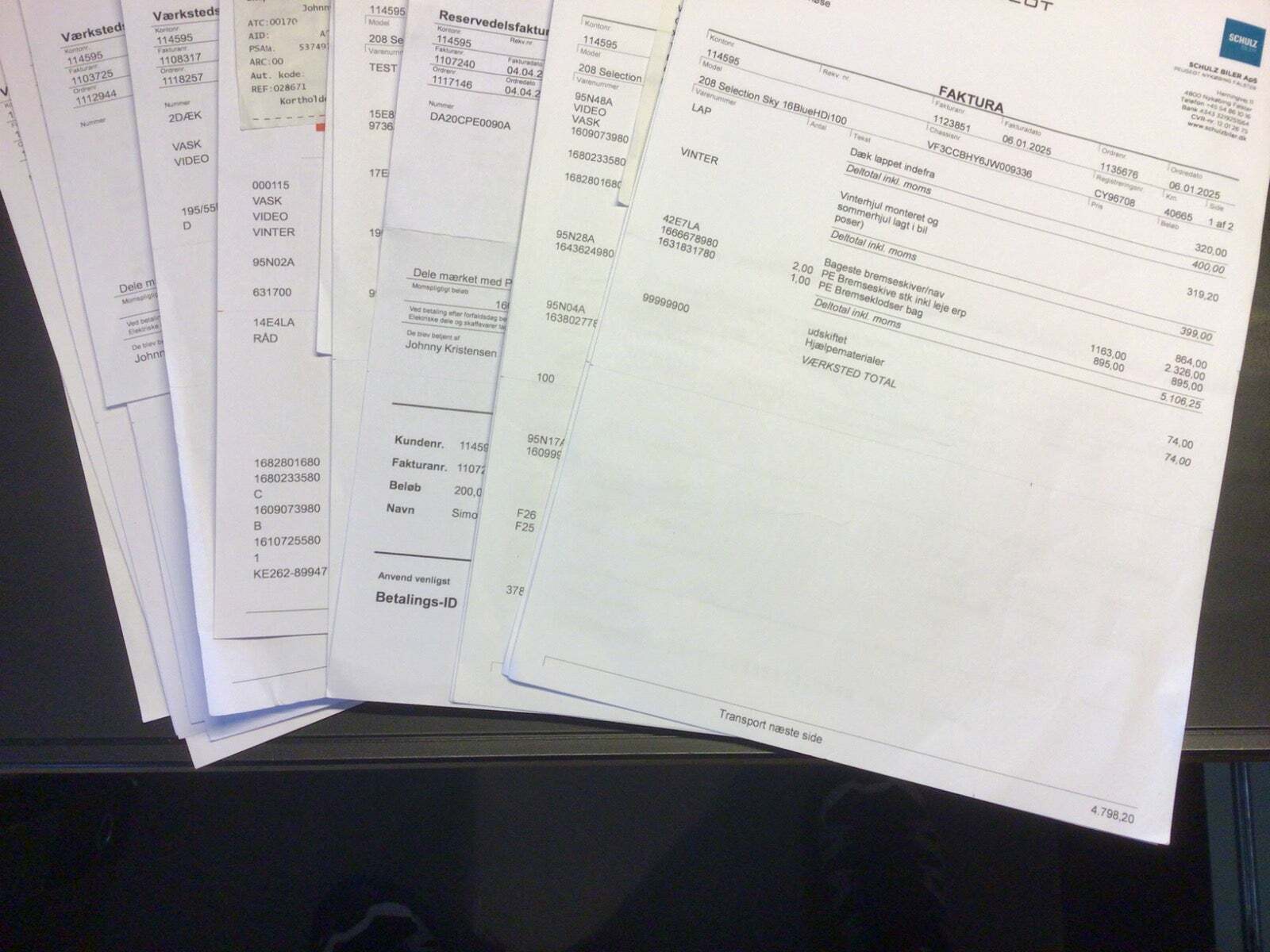 Hvid Peugeot 208 fra 2018