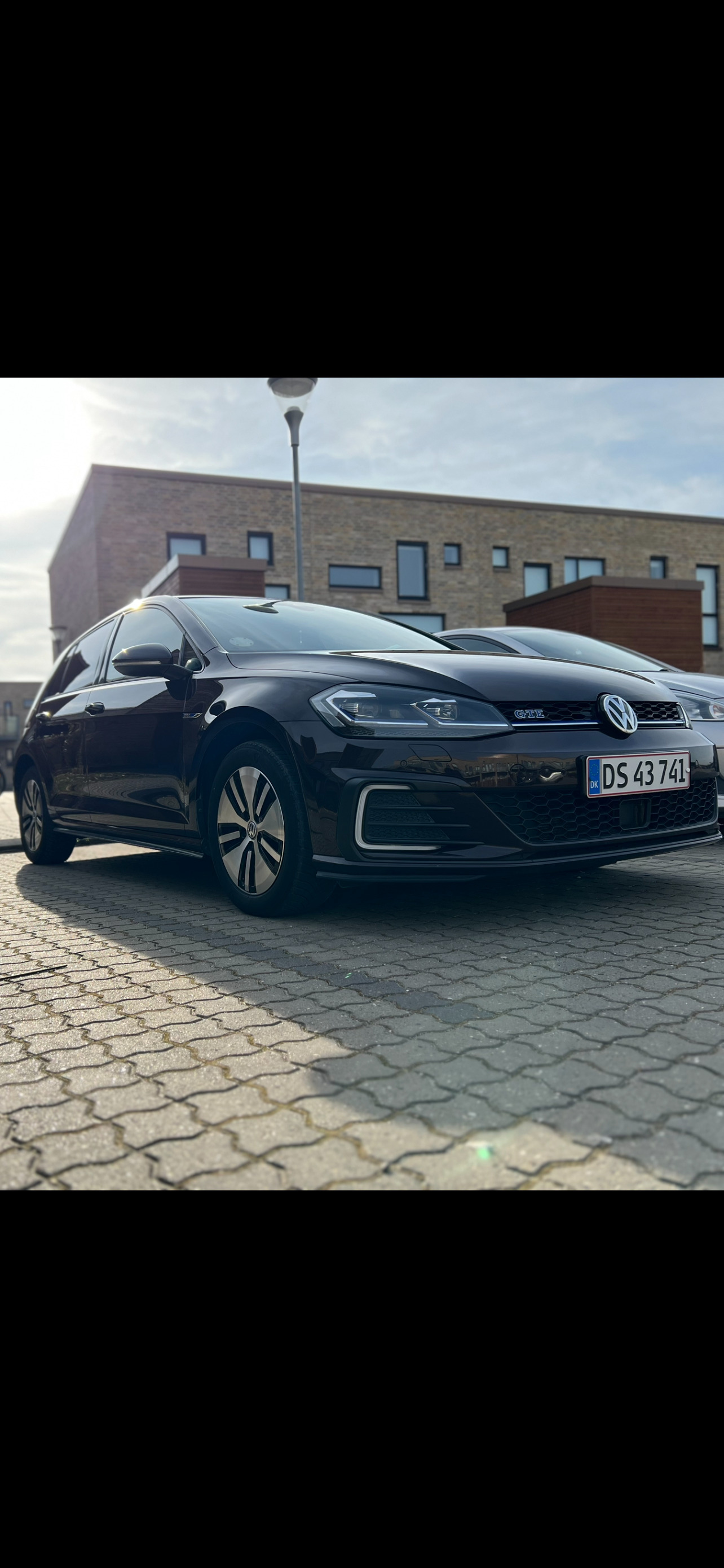 Brun VW Golf fra 2017