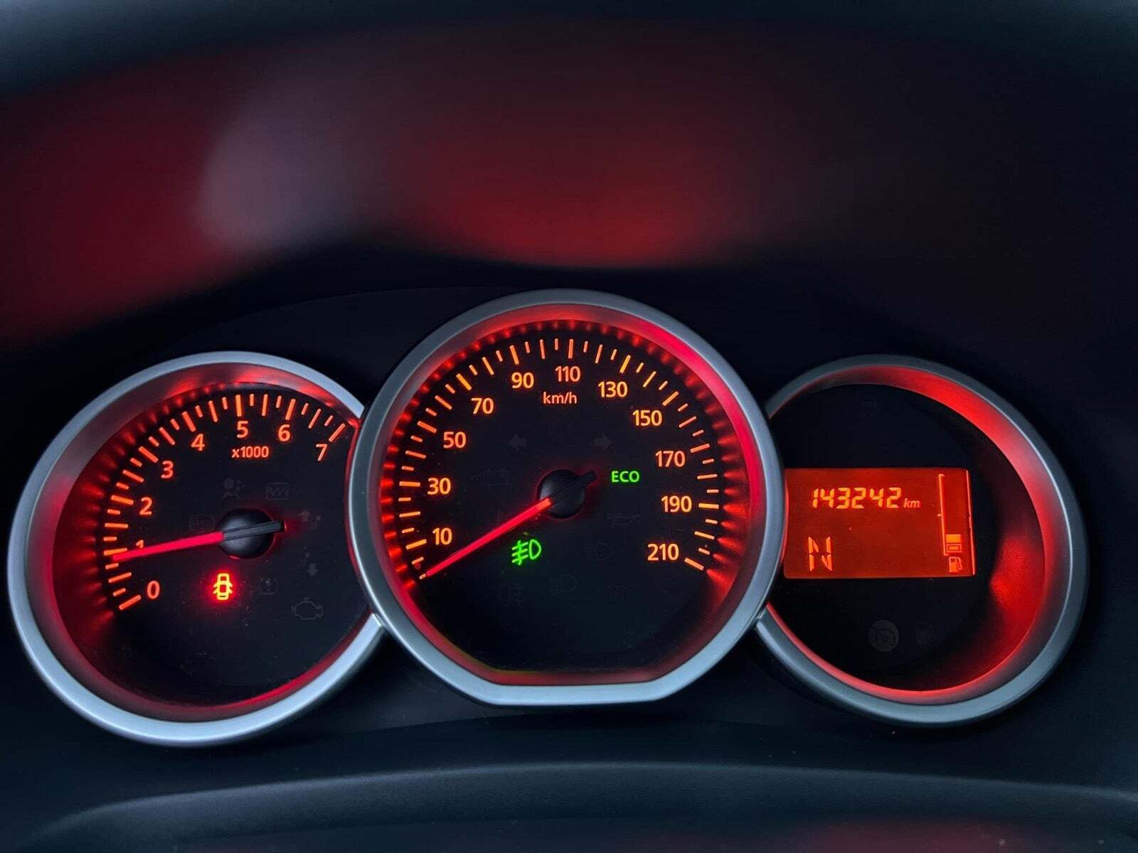 Blå Dacia Sandero Stepway fra 2017