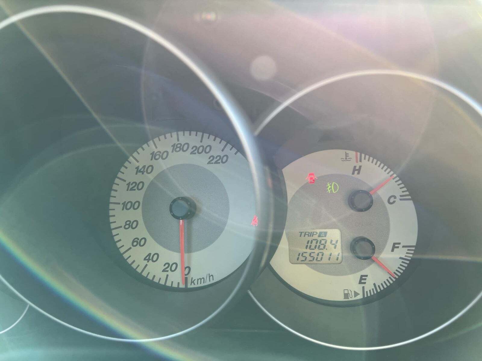 Sølv Mazda 3 fra 2009