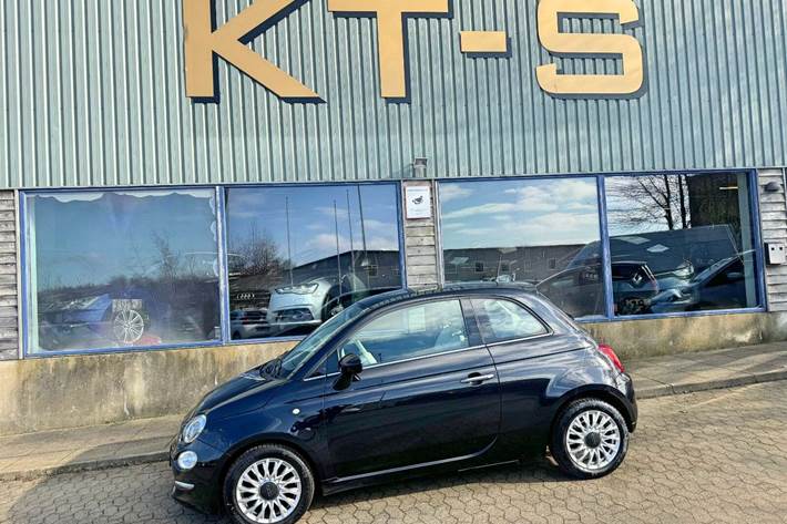 Sort Fiat 500 fra 2016
