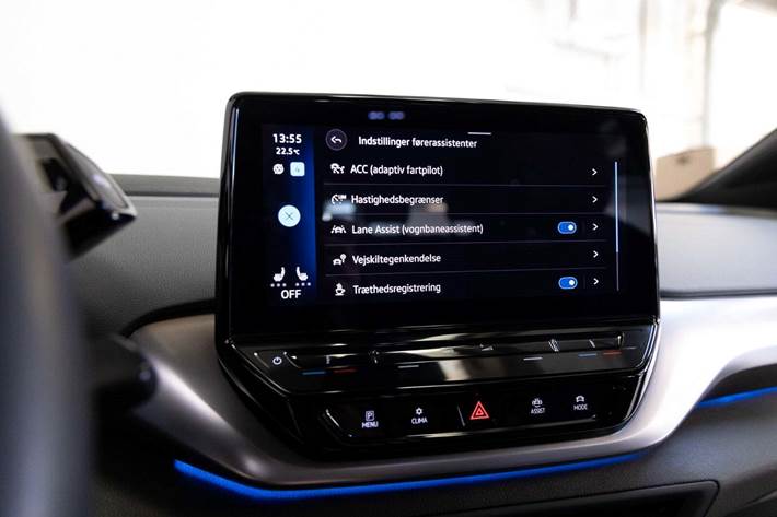 Gul VW ID.4 fra 2021