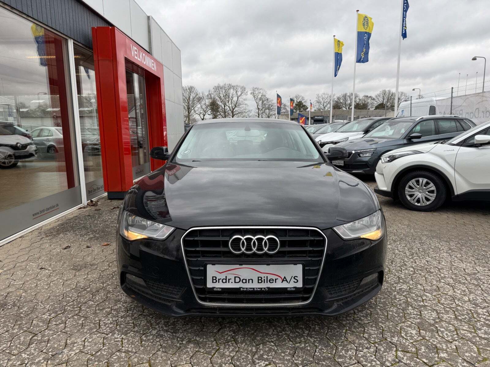 Sort Audi A5 fra 2012