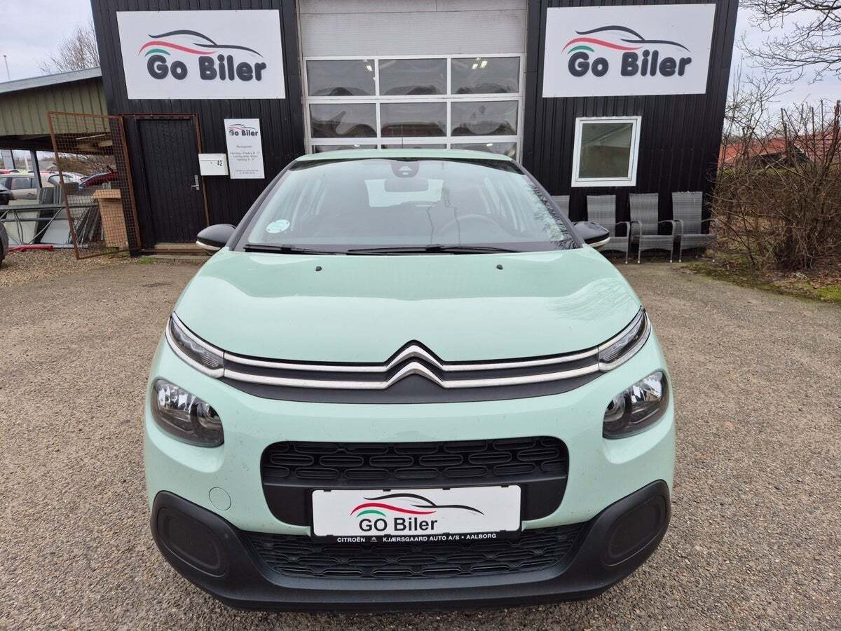 Grøn Citroën C3 fra 2020