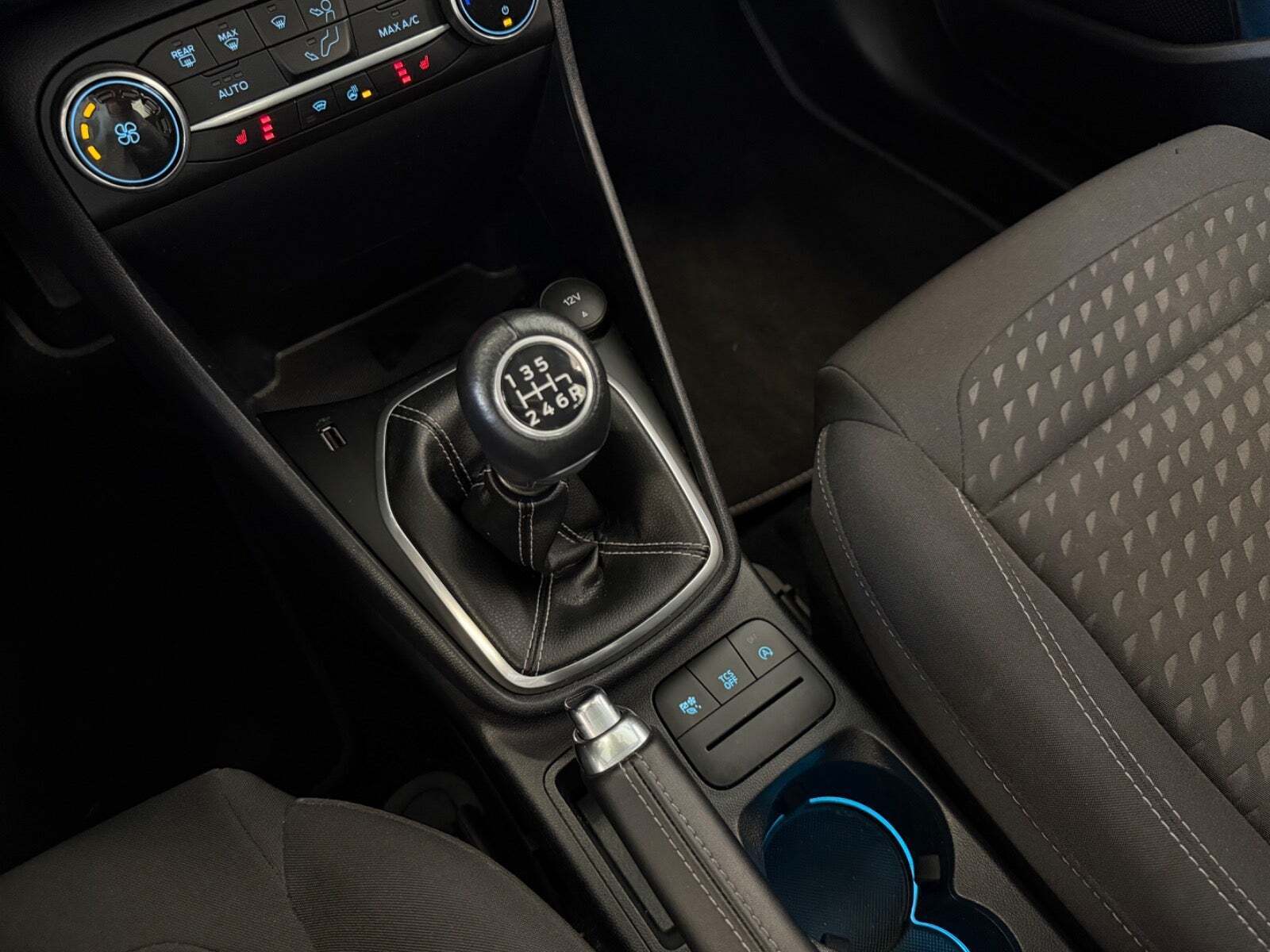 Sort Ford Fiesta fra 2021