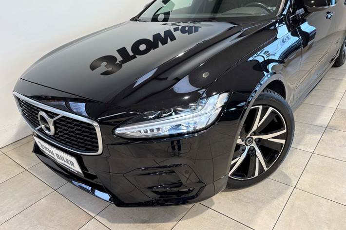 Sort Volvo V90 fra 2020