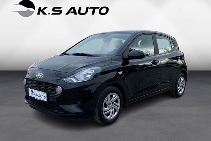 Sort Hyundai i10 fra 2023 set udefra