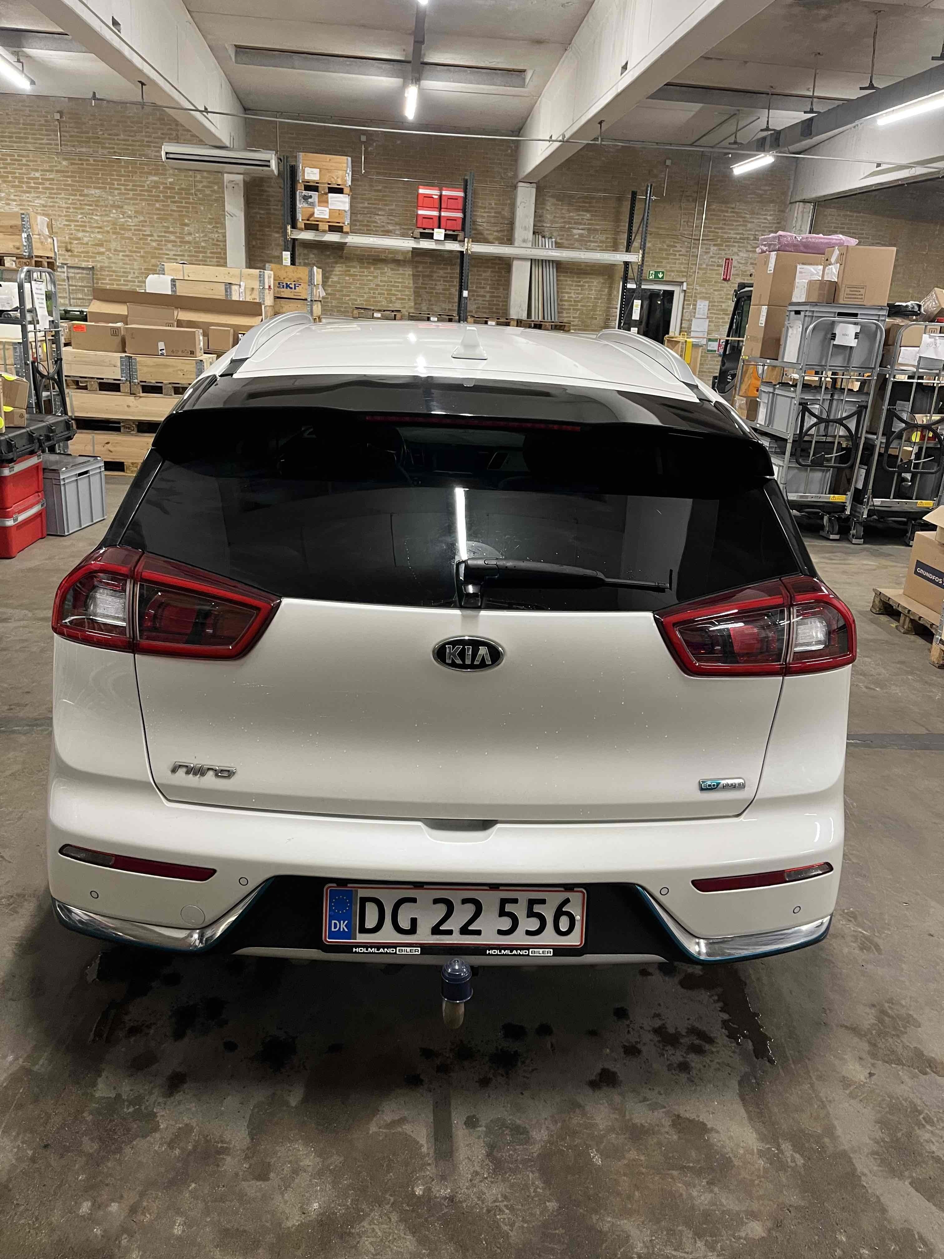 Hvid Kia Niro fra 2018