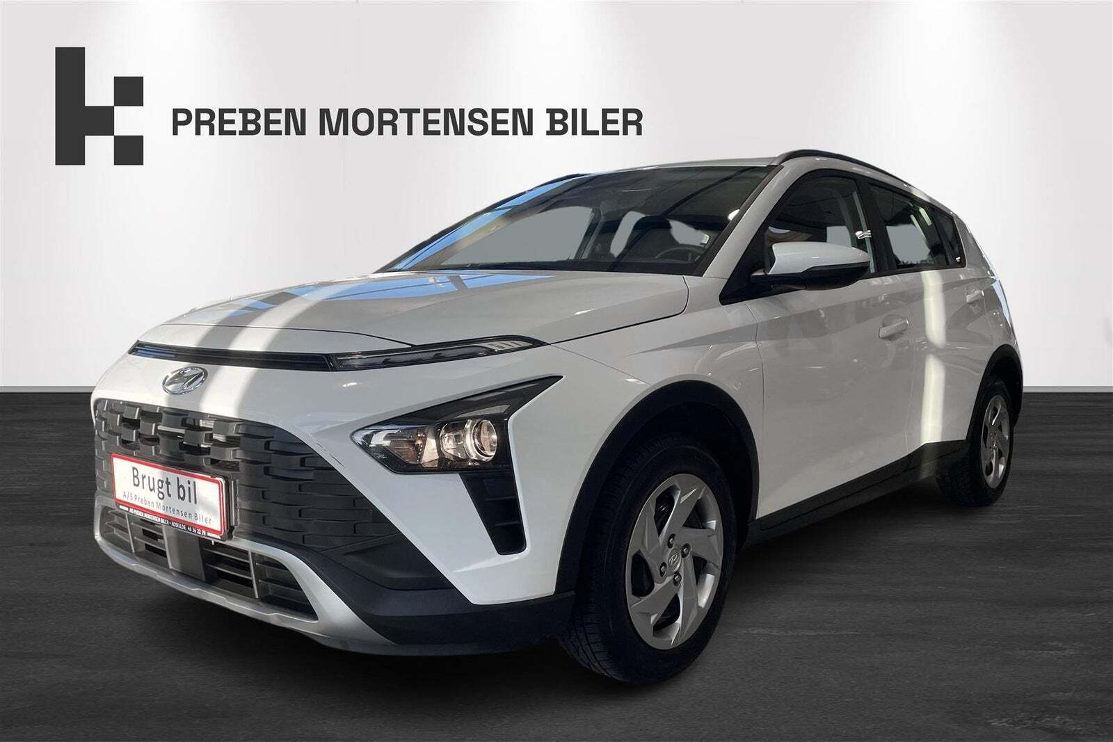 Hvid Hyundai Bayon fra 2022