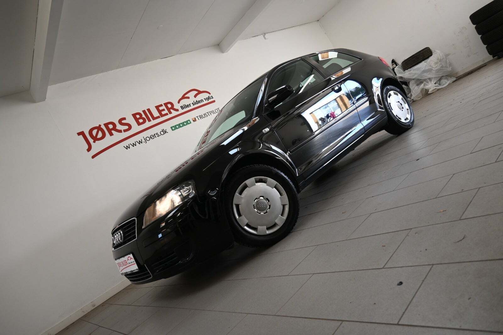 Sort Audi A3 fra 2004