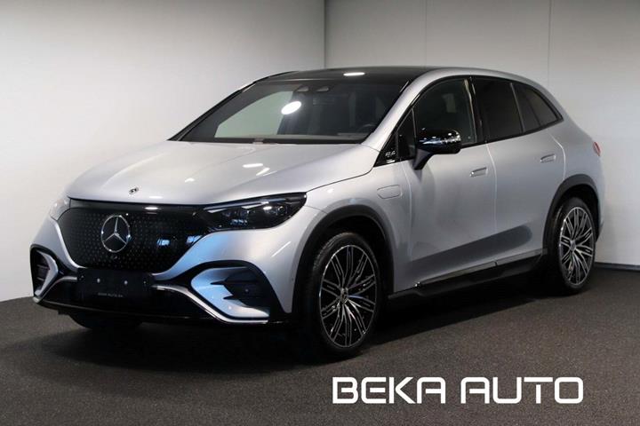 Sølv Mercedes EQE300 SUV fra 2024