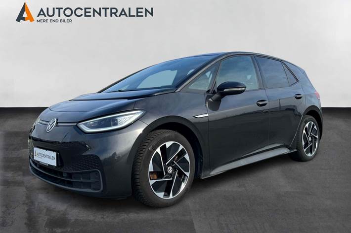 Grå VW ID.3 fra 2021