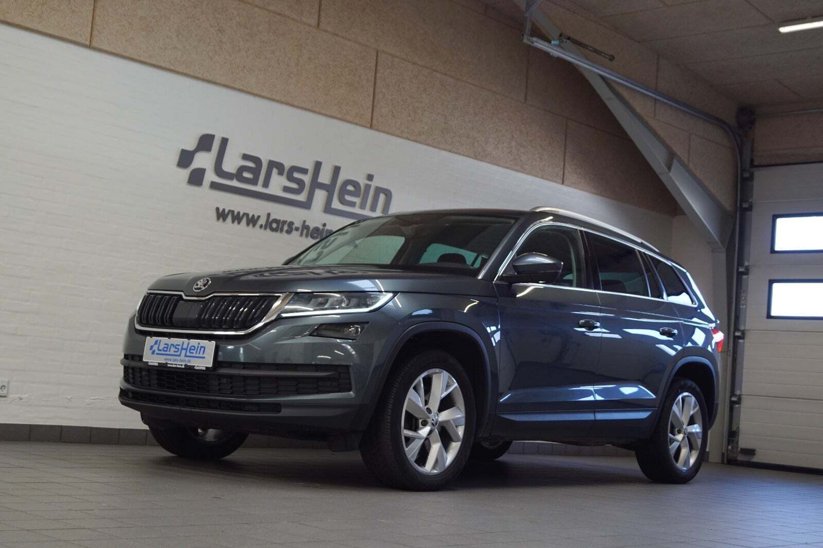 Grå Skoda Kodiaq fra 2021