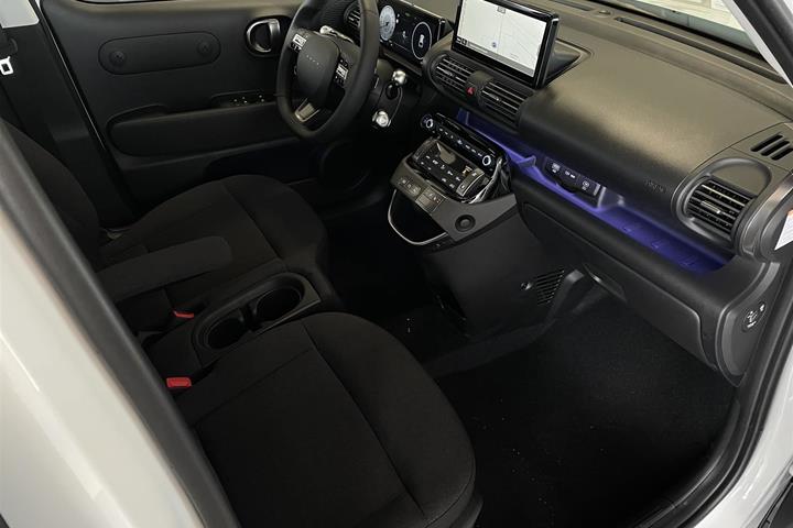 Hvid Hyundai Inster fra 2025