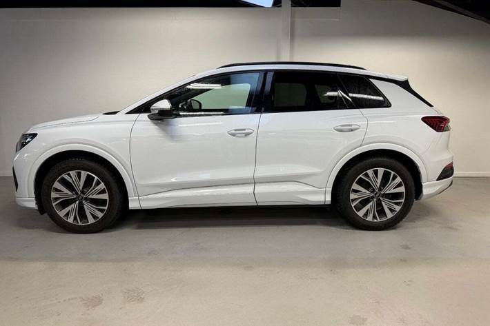 Hvid Audi Q4 e-tron fra 2021