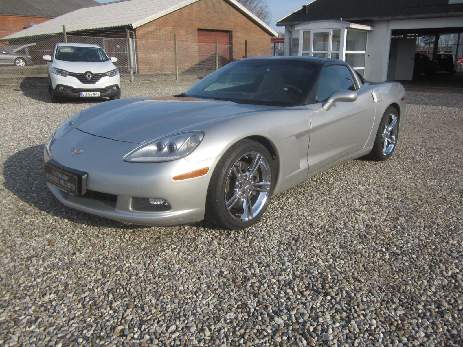 Sølv Corvette C6 fra 2005