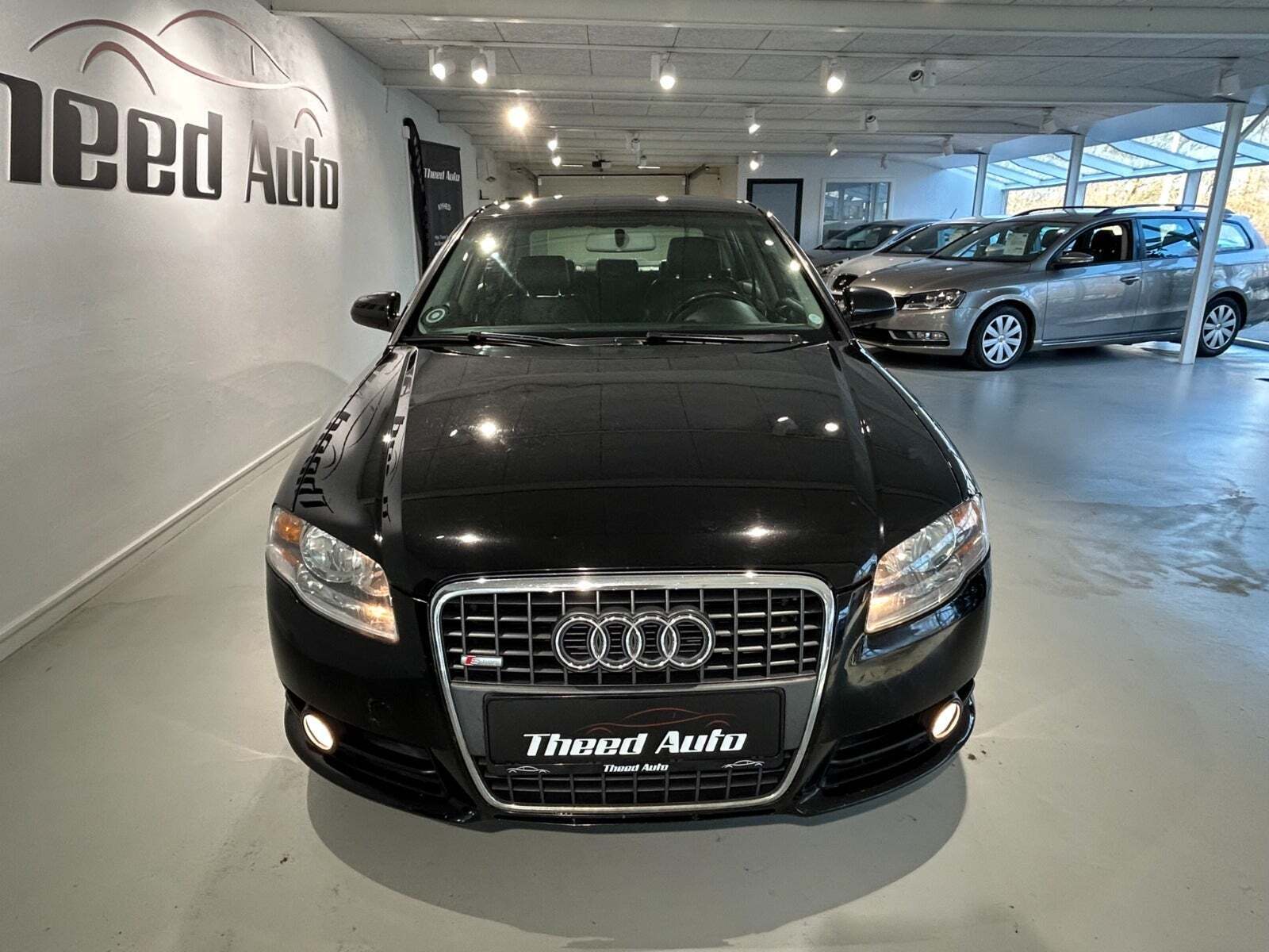 Sort Audi A4 fra 2006