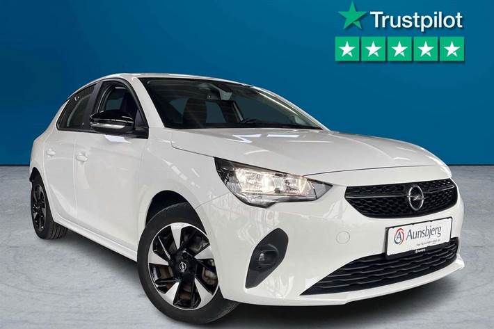 Hvid Opel Corsa-e fra 2022
