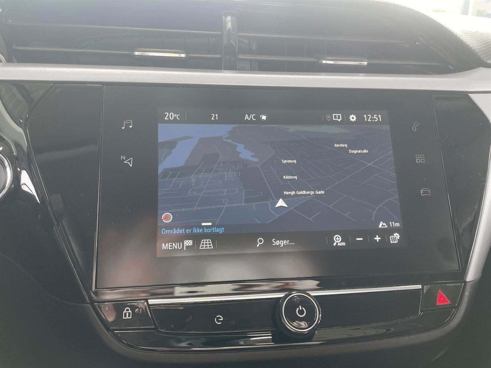 Hvid Opel Corsa-e fra 2022