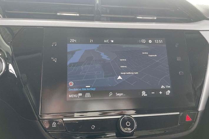 Hvid Opel Corsa-e fra 2022