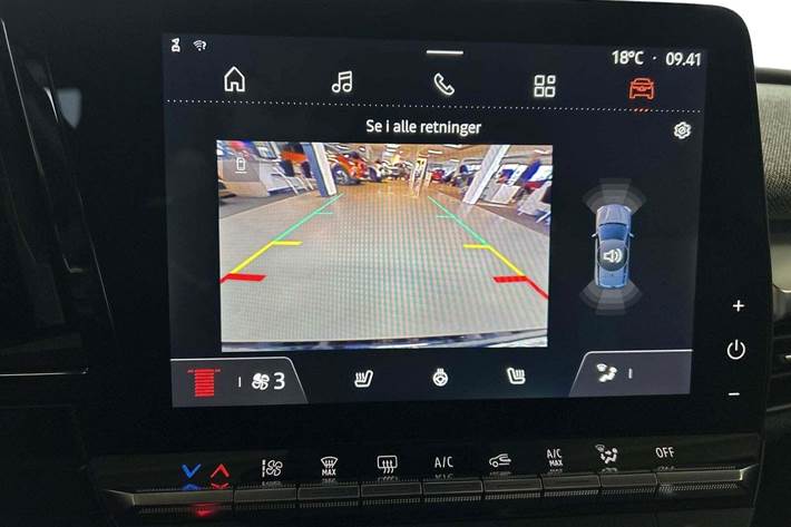 Sort Renault Megane E-Tech fra 2022