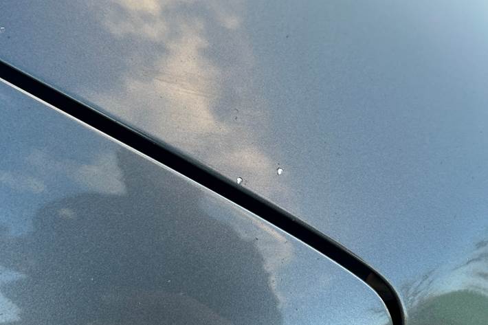 Grå Mercedes C-Klasse fra 2017