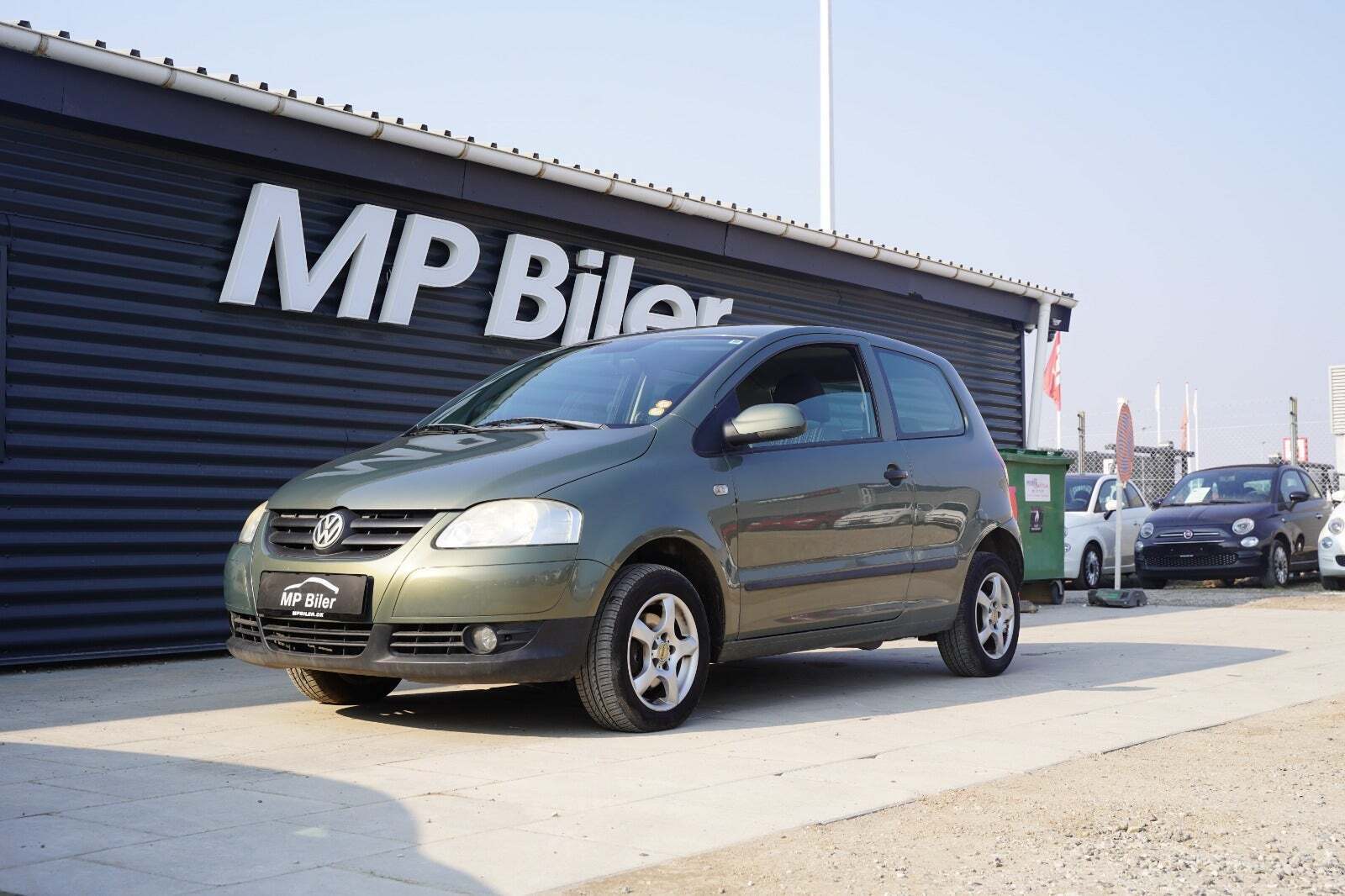 Grøn VW Fox fra 2006