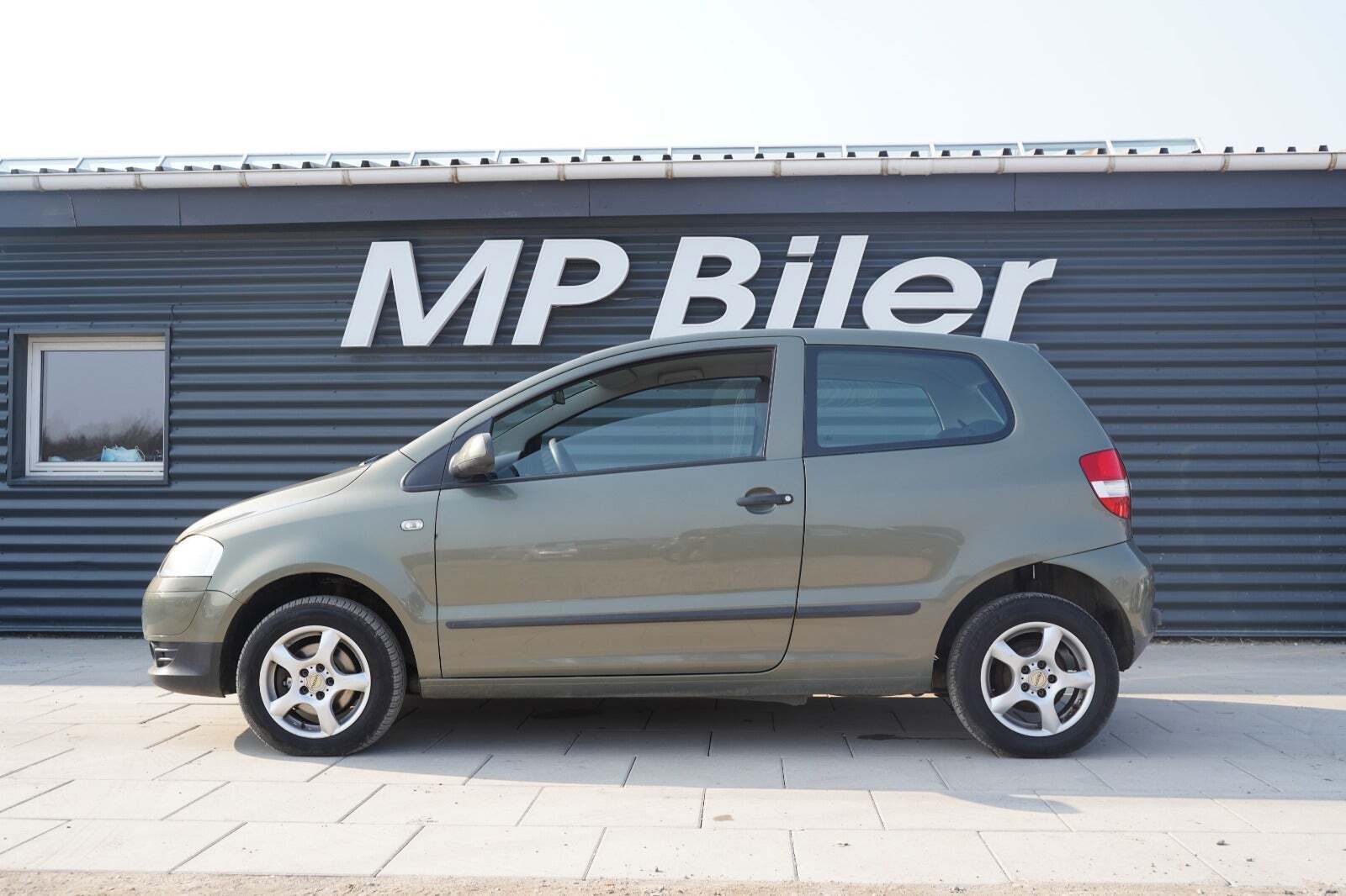 Grøn VW Fox fra 2006