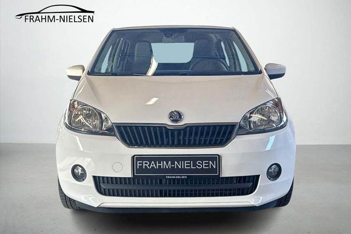 Hvid Skoda Citigo fra 2014