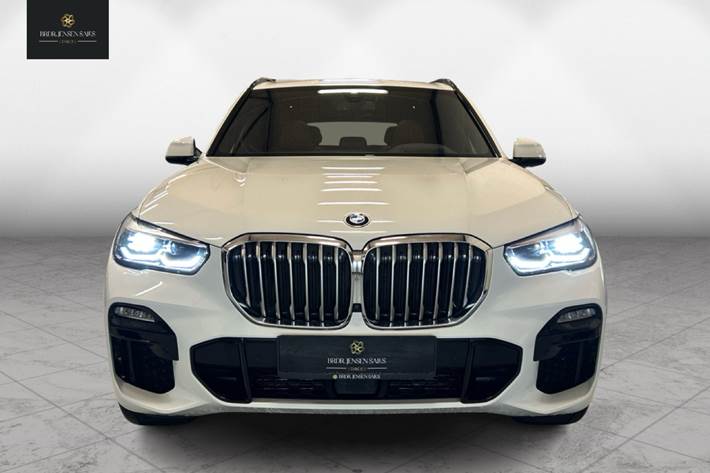 Hvid BMW X5 fra 2020