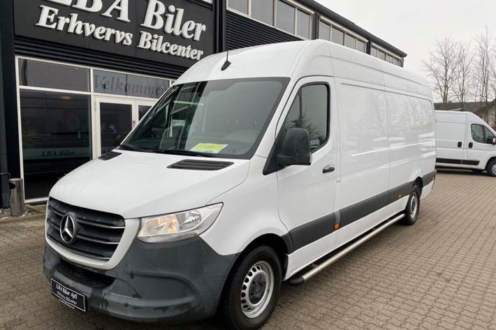 Hvid Mercedes Sprinter 314 fra 2018