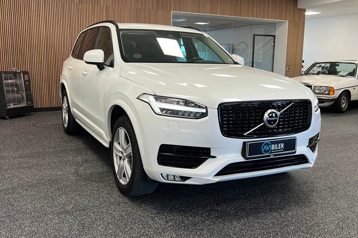Hvid Volvo XC90 fra 2017