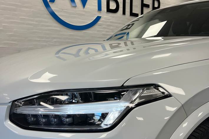 Hvid Volvo XC90 fra 2017