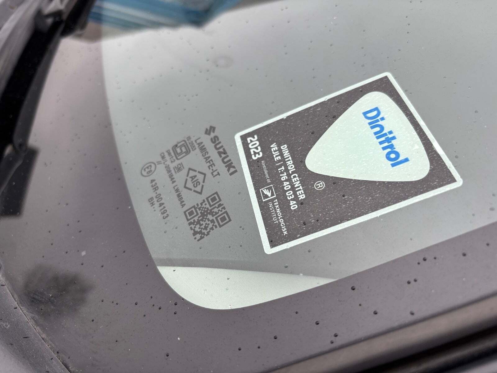 Blå Suzuki Baleno fra 2018