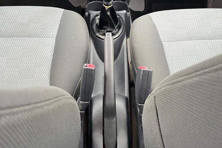 Rød Kia Picanto fra 2007