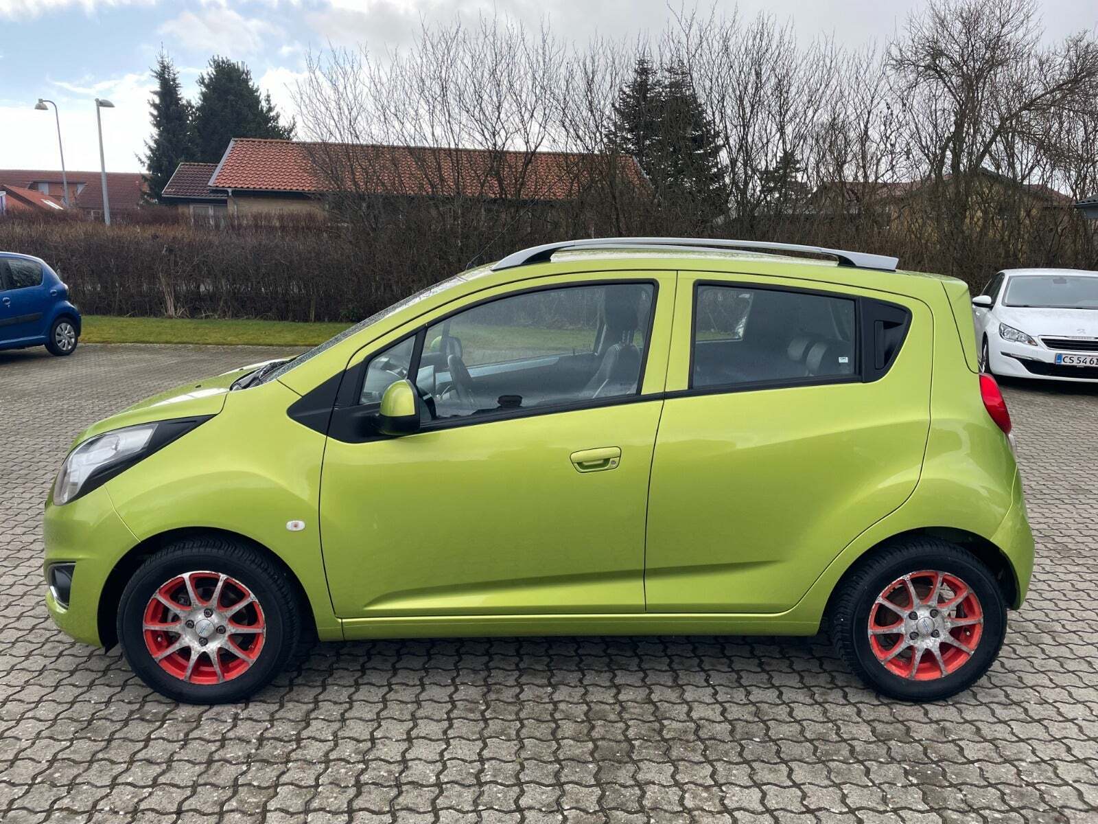 Grøn Chevrolet Spark fra 2013