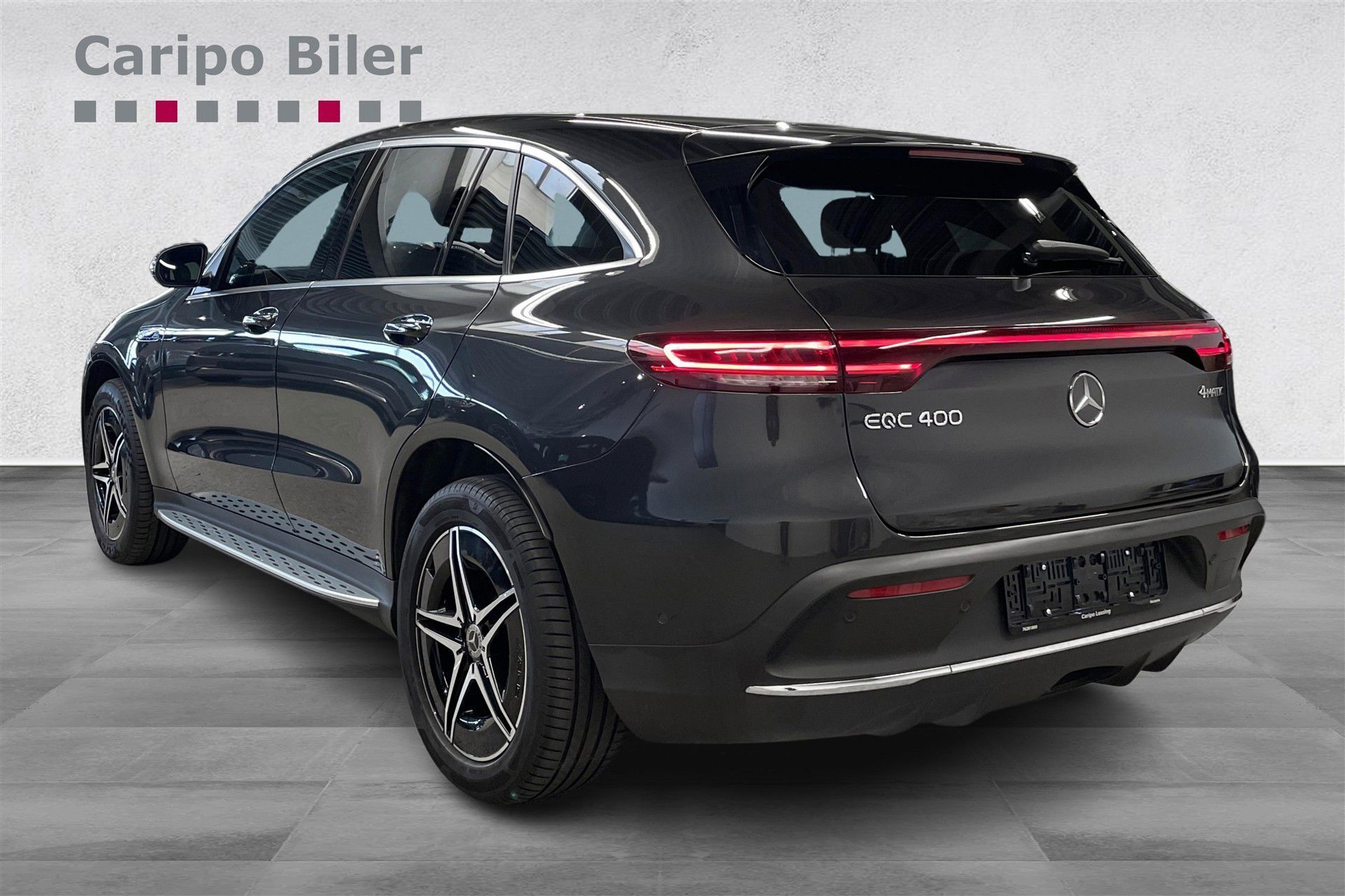 Sort Mercedes EQC 400 fra 2020