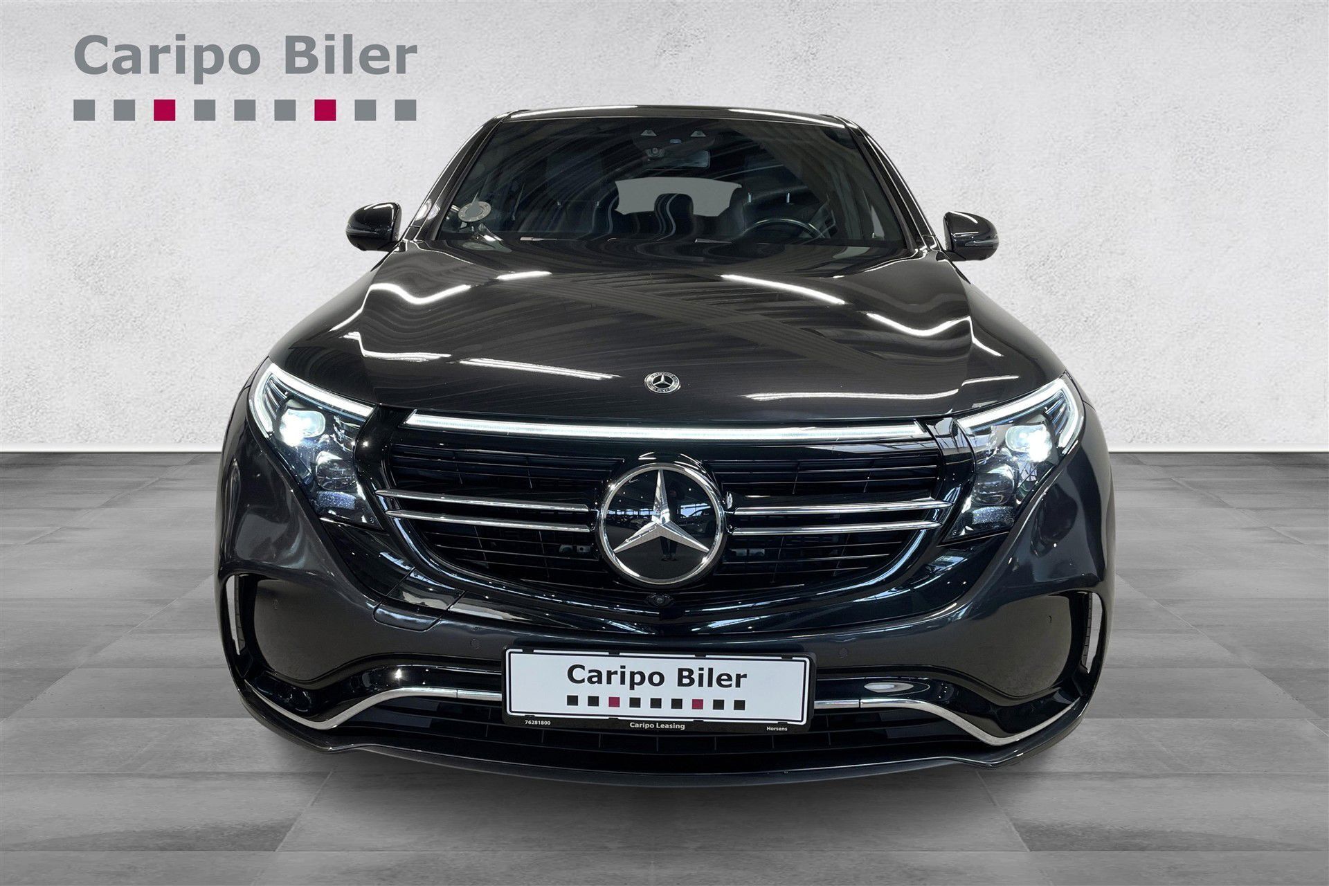 Sort Mercedes EQC 400 fra 2020