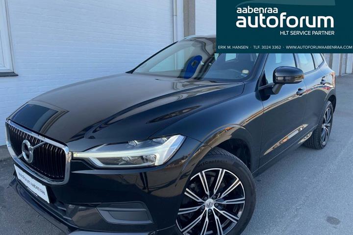Sort Volvo XC60 fra 2019 set udefra