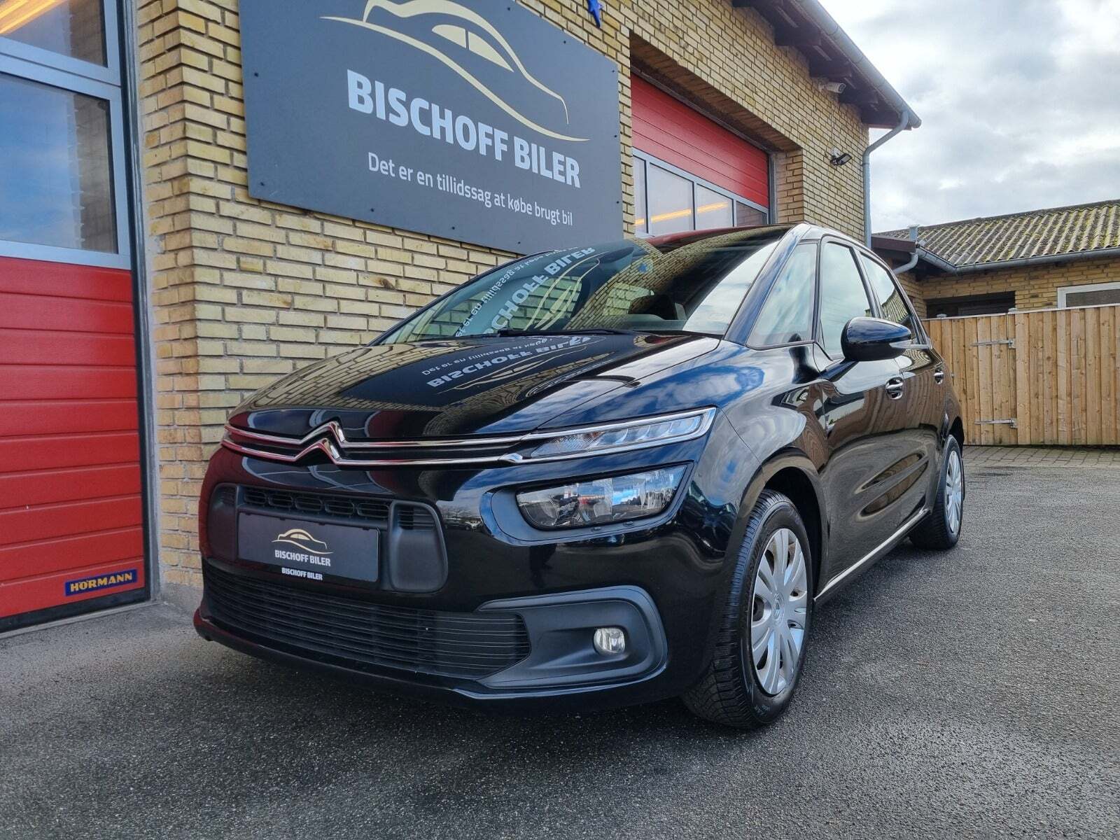 Sort Citroën C4 SpaceTourer fra 2020 set udefra