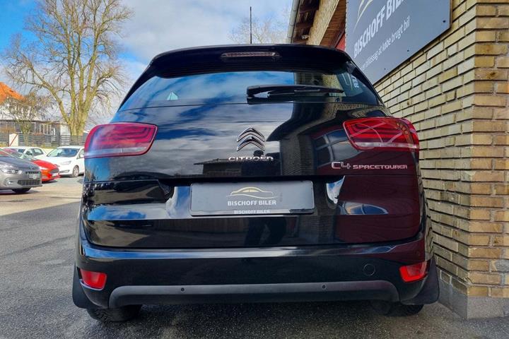 Sort Citroën C4 SpaceTourer fra 2020 set udefra