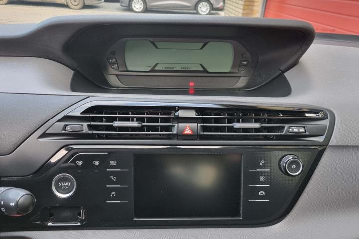 Sort Citroën C4 SpaceTourer fra 2020 set indefra