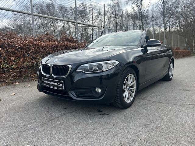 BMW 220i 2,0 Cabriolet aut.